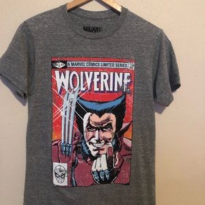 Marvel comic Retro style Wolverine shirt